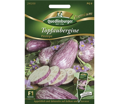 Auberginensamen 'Pinstripe F1'