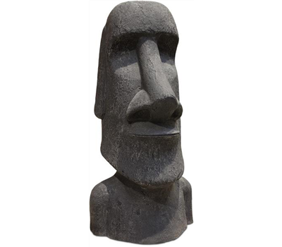 fleur ami MOAI Skulptur