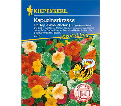 Kapuzinerkresse 'Tip-Top Alaska'