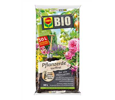 Compo BIO Pflanzerde torffrei 