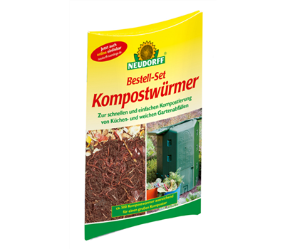 Neudorff Bestell-Set Kompostwürmer