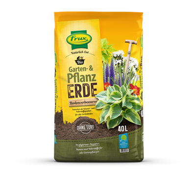 frux Bio Garten- & Pflanzerde – torffrei