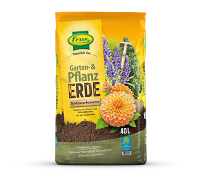 frux Garten- & Pflanzerde – Bodenverbesserer